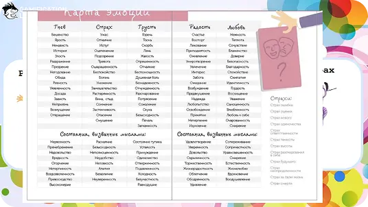 Обложка игры Эмоции в работе
