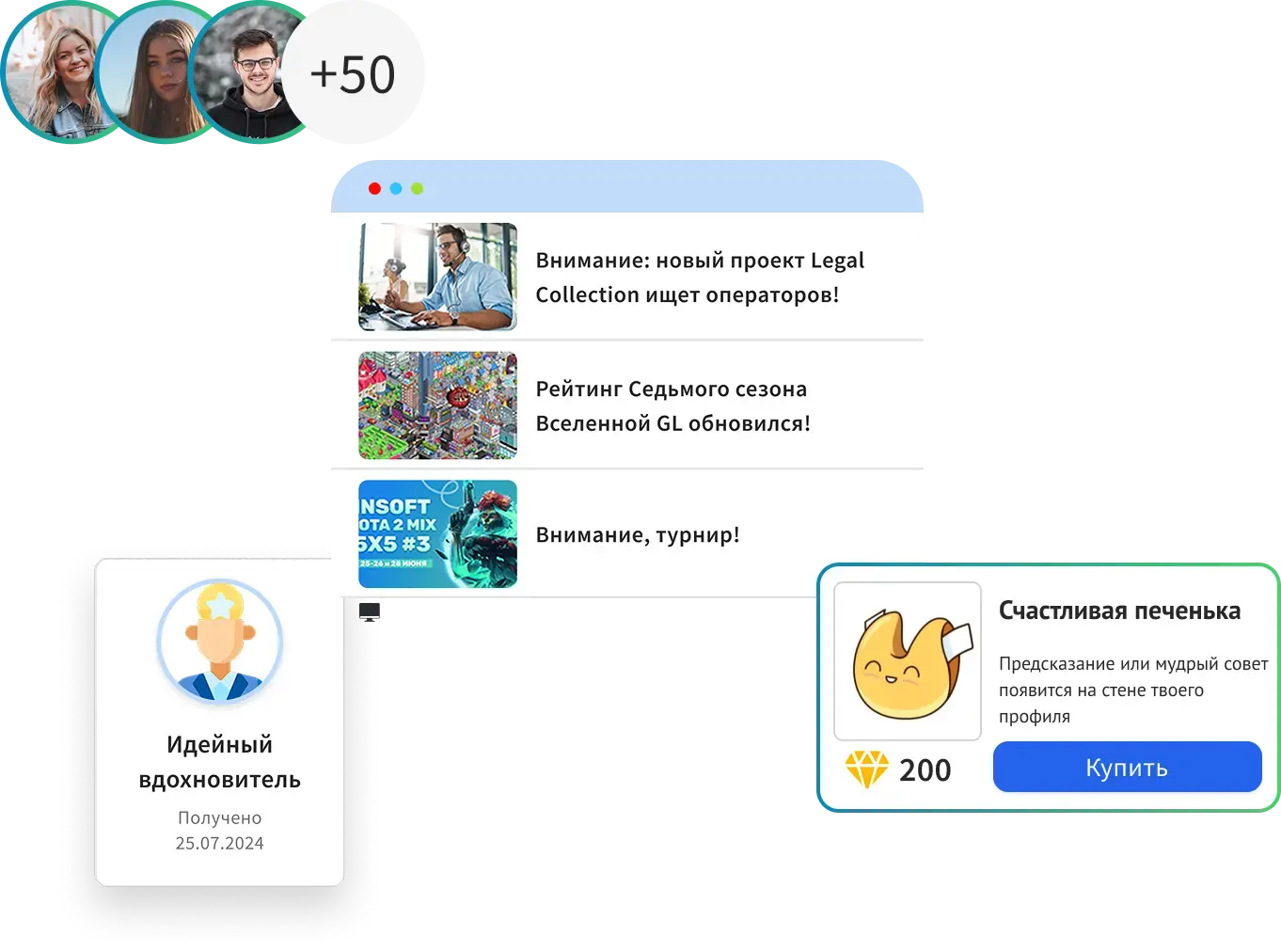 Возможности портала
